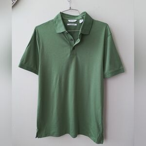 Calvin Klein Men's Green Polo Shirt Size S US